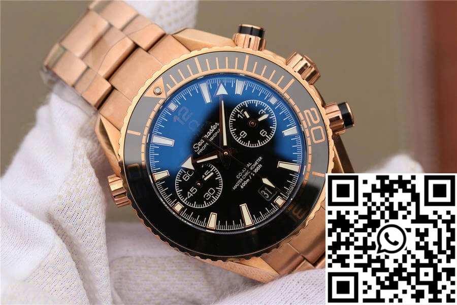 Durable Omega Seamaster Ocean Universe Timing 232.63.46 OM Factory Black Dial 376