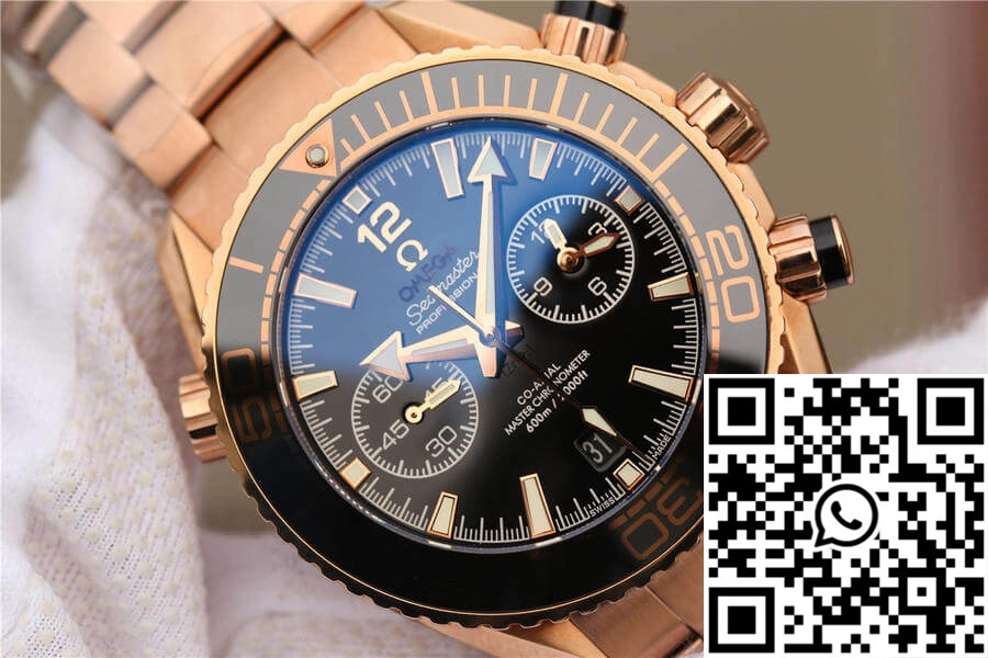 Durable Omega Seamaster Ocean Universe Timing 232.63.46 OM Factory Black Dial 376
