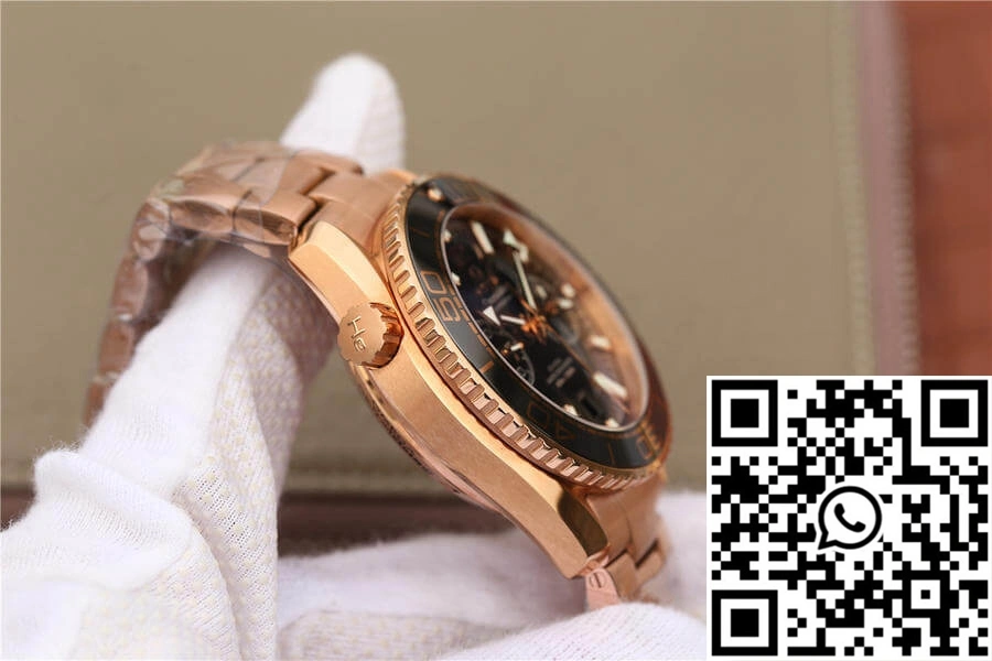 Durable Omega Seamaster Ocean Universe Timing 232.63.46 OM Factory Black Dial 376