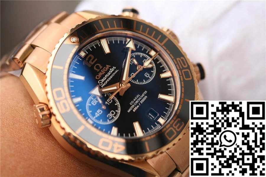 Durable Omega Seamaster Ocean Universe Timing 232.63.46 OM Factory Black Dial 376