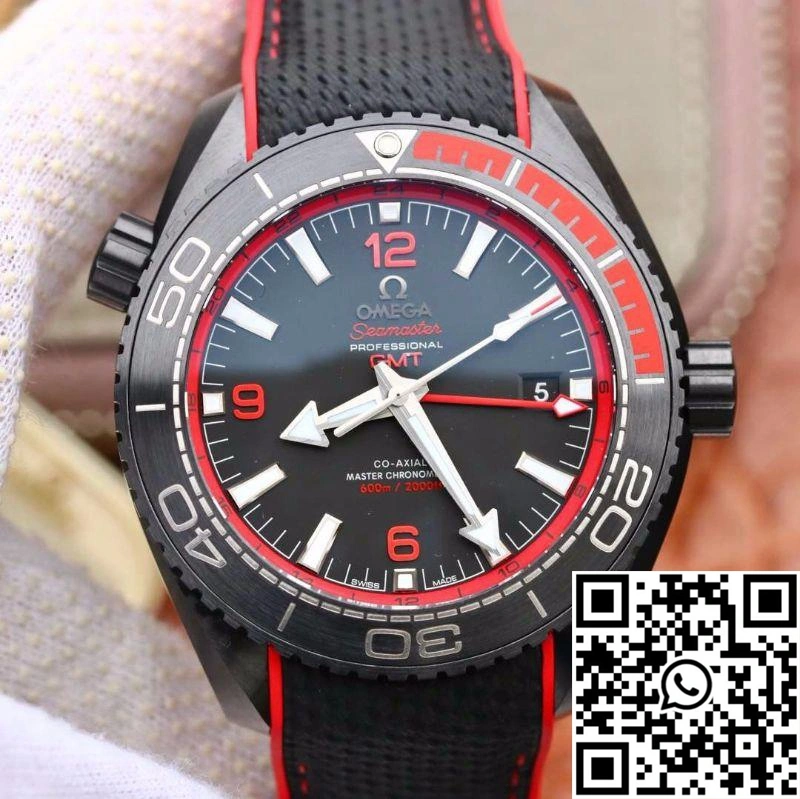 Omega Seamaster Planet Ocean 215.92.46.22.01.003 VS Factory Black Dial Durable 380