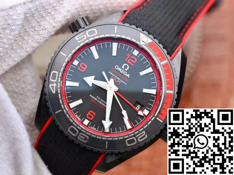 Omega Seamaster Planet Ocean 215.92.46.22.01.003 VS Factory Black Dial Durable 380