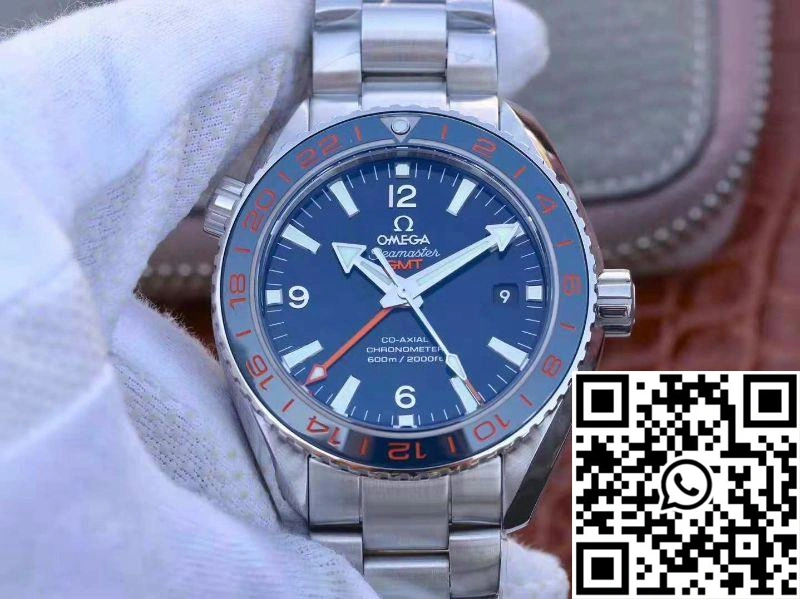 Omega Seamaster Planet Ocean 232.30.44.22.03.001 VS Factory Blue Dial Stretchable 405