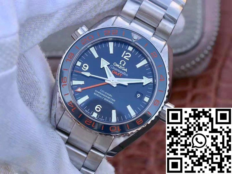 Omega Seamaster Planet Ocean 232.30.44.22.03.001 VS Factory Blue Dial Stretchable 405