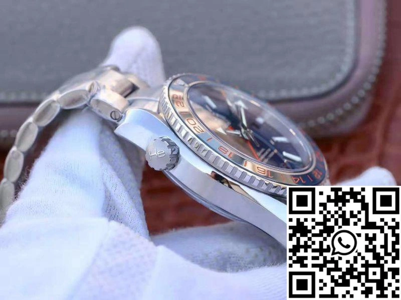 Omega Seamaster Planet Ocean 232.30.44.22.03.001 VS Factory Blue Dial Stretchable 405