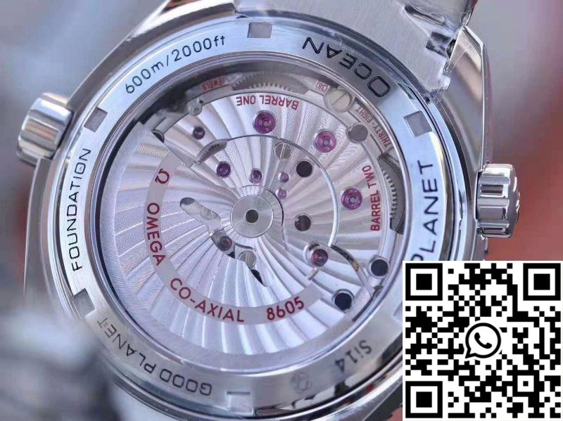 Omega Seamaster Planet Ocean 232.30.44.22.03.001 VS Factory Blue Dial Stretchable 405