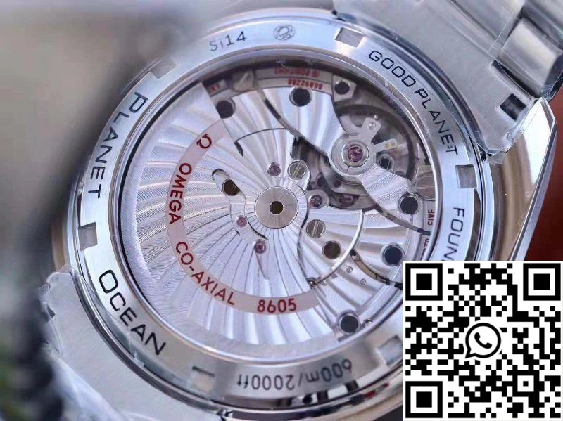 Omega Seamaster Planet Ocean 232.30.44.22.03.001 VS Factory Blue Dial Stretchable 405