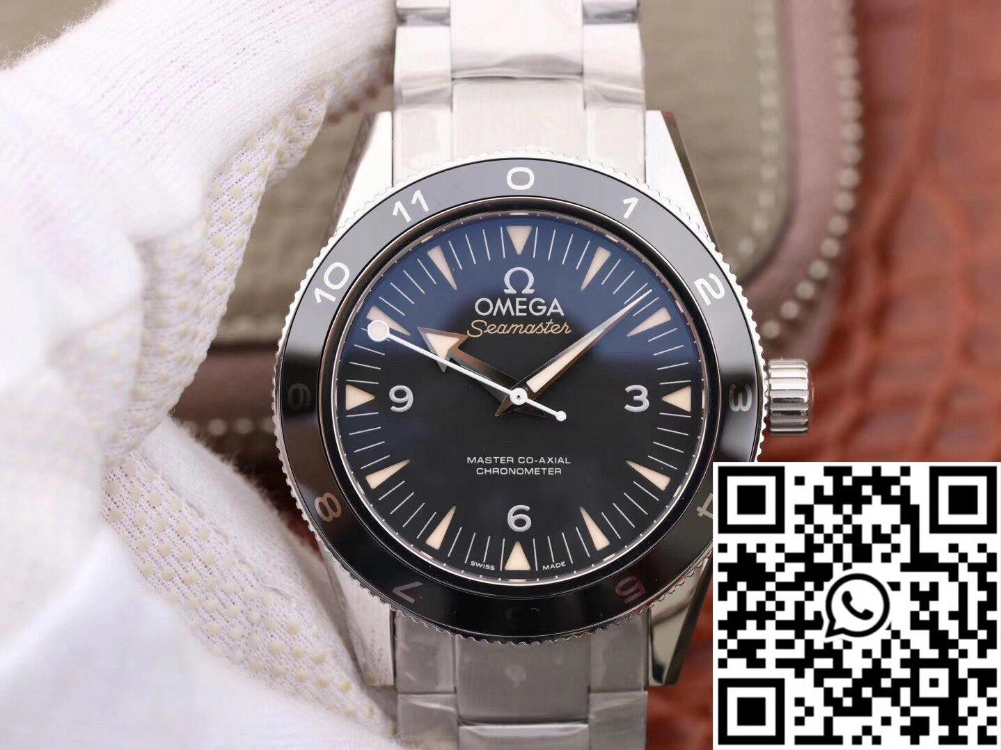 Omega Seamaster Planet Ocean 233.30.41.21.01.001 VS Factory Black Dial QuickDry 396