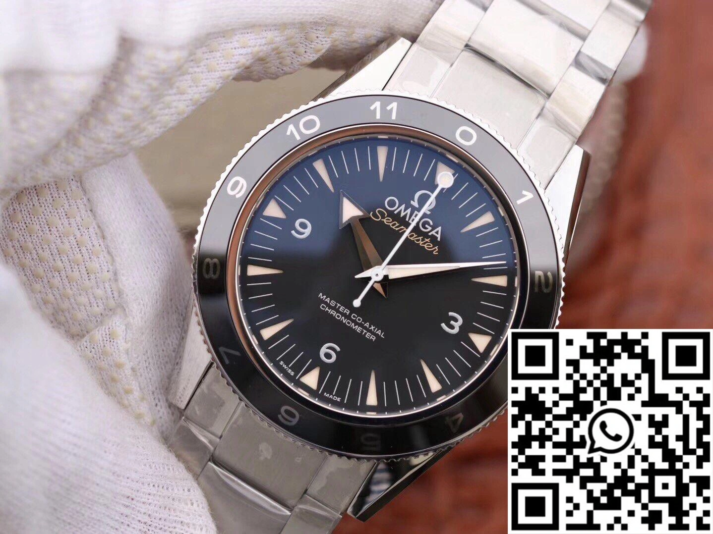 Omega Seamaster Planet Ocean 233.30.41.21.01.001 VS Factory Black Dial QuickDry 396