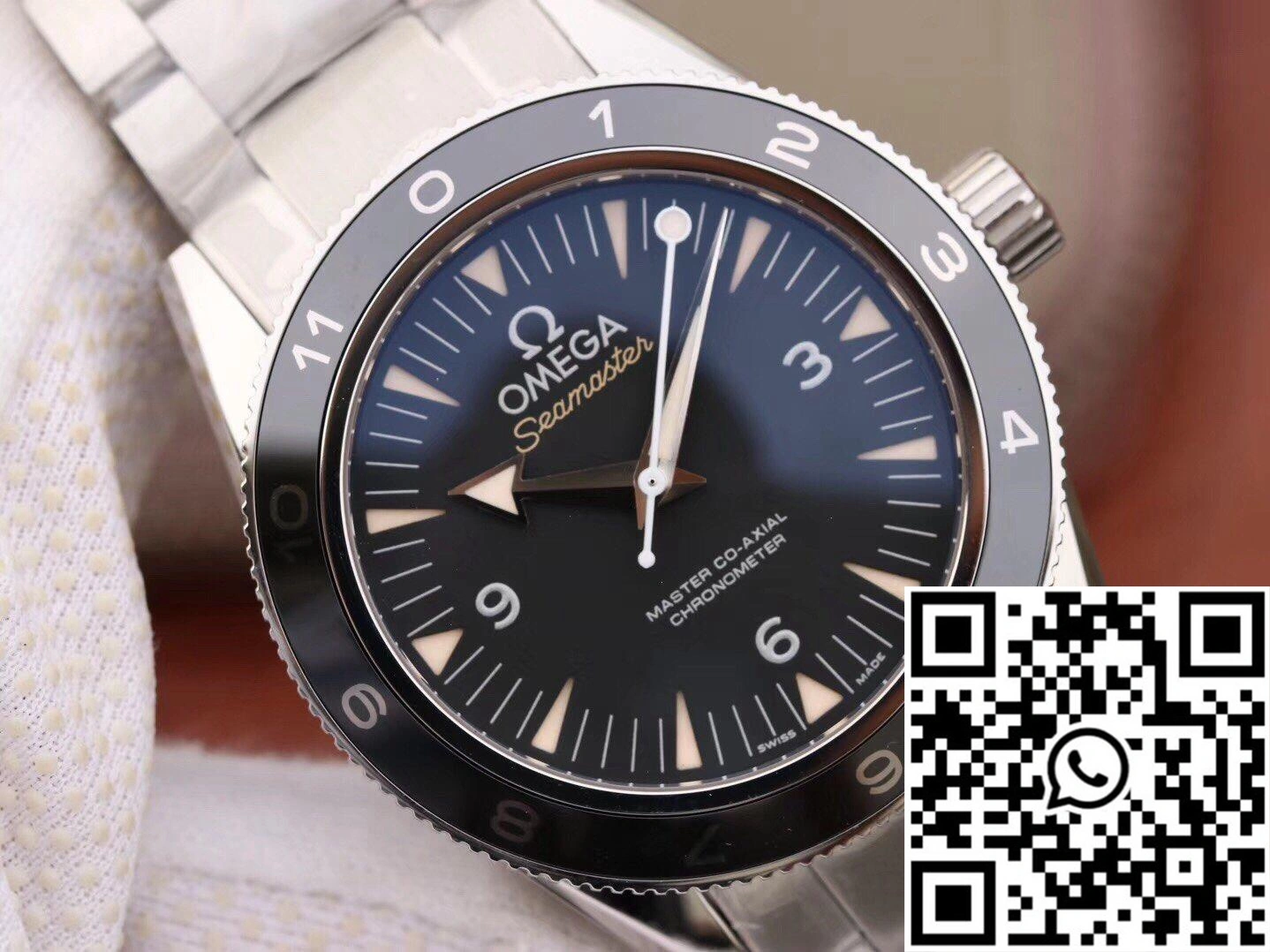 Omega Seamaster Planet Ocean 233.30.41.21.01.001 VS Factory Black Dial QuickDry 396