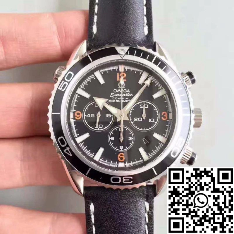 UrbanChic Omega Seamaster Planet Ocean 600 M Co-Axial Chronograph 2210.51.00 OM Factory Black Dial 409