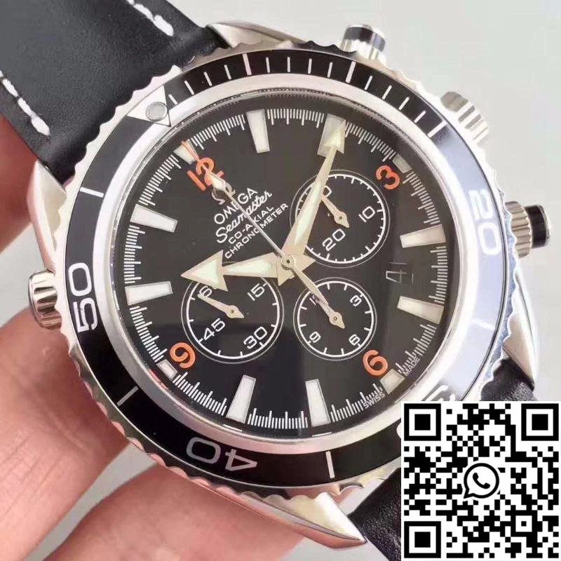 UrbanChic Omega Seamaster Planet Ocean 600 M Co-Axial Chronograph 2210.51.00 OM Factory Black Dial 409
