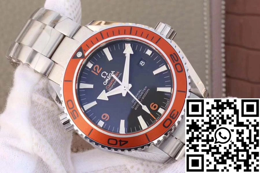 FlexibleFit Omega Seamaster Planet Ocean 600M 45.5MM 232.30.46.21.01.002 OM Factory Black Dial 439