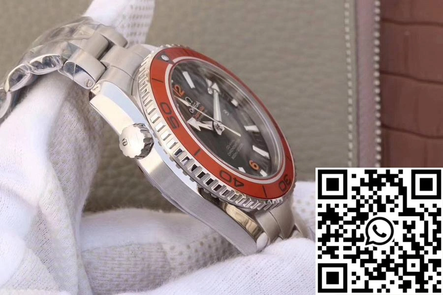 FlexibleFit Omega Seamaster Planet Ocean 600M 45.5MM 232.30.46.21.01.002 OM Factory Black Dial 439
