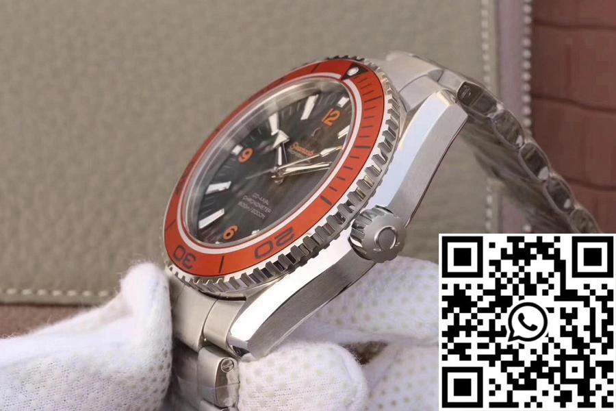 FlexibleFit Omega Seamaster Planet Ocean 600M 45.5MM 232.30.46.21.01.002 OM Factory Black Dial 439