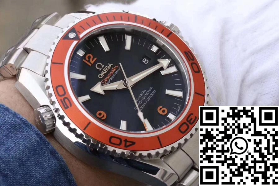 FlexibleFit Omega Seamaster Planet Ocean 600M 45.5MM 232.30.46.21.01.002 OM Factory Black Dial 439