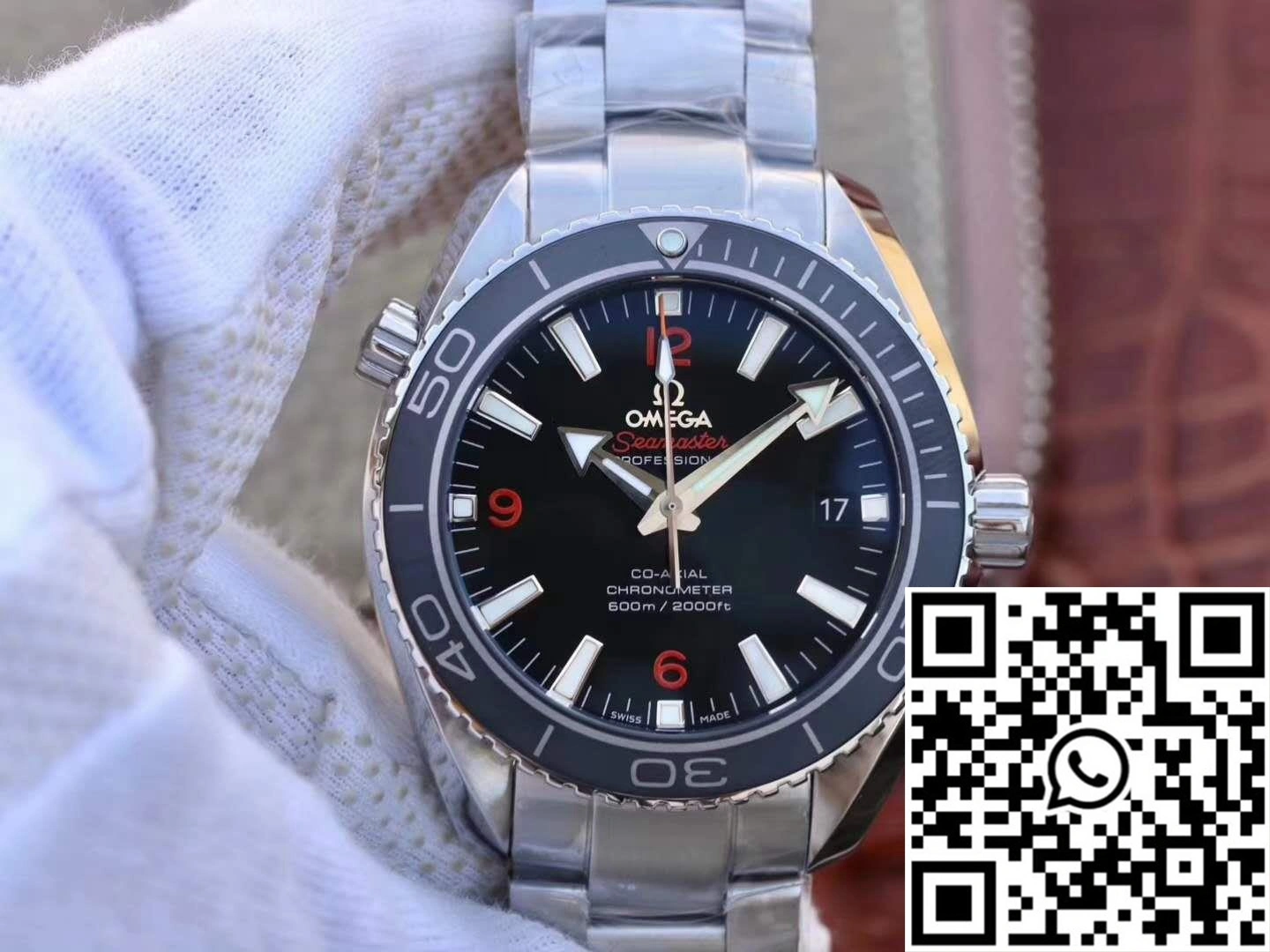 Omega Seamaster Planet Ocean 600M 45.5MM 232.30.46.21.01.003 MKS Factory Black Dial FreshLook 441