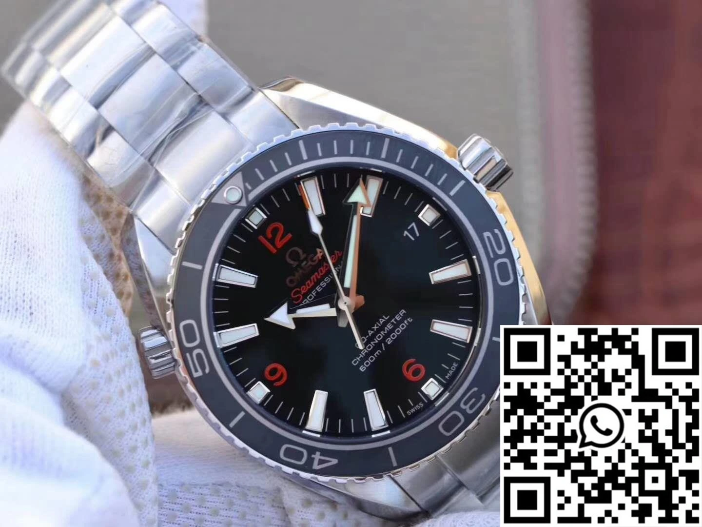 Omega Seamaster Planet Ocean 600M 45.5MM 232.30.46.21.01.003 MKS Factory Black Dial FreshLook 441