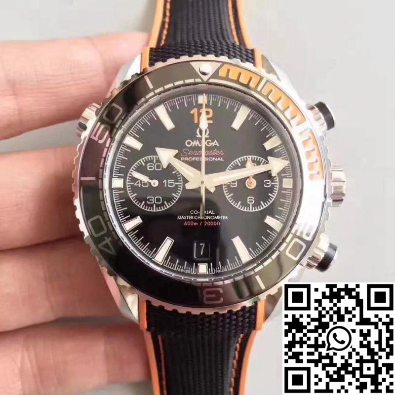 Omega Seamaster Planet Ocean 600M Chronograph 215.32.46.51.01.001 OM Factory V2 Black Dial TravelReady 440