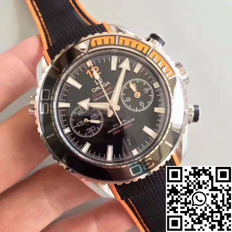 Omega Seamaster Planet Ocean 600M Chronograph 215.32.46.51.01.001 OM Factory V2 Black Dial TravelReady 440