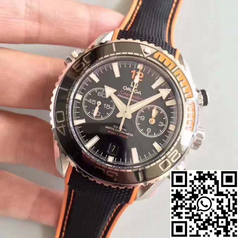 Omega Seamaster Planet Ocean 600M Chronograph 215.32.46.51.01.001 OM Factory V2 Black Dial TravelReady 440