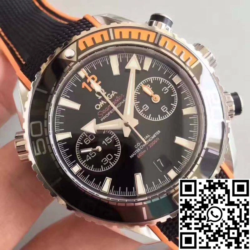 Omega Seamaster Planet Ocean 600M Chronograph 215.32.46.51.01.001 OM Factory V2 Black Dial TravelReady 440