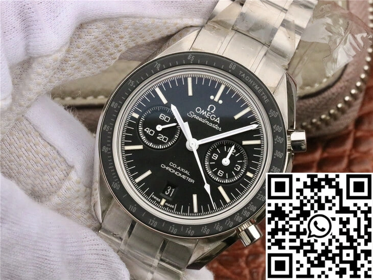 Sleek Omega Speedmaster 311.30.44.51.01.002 OM Factory Black Dial 444