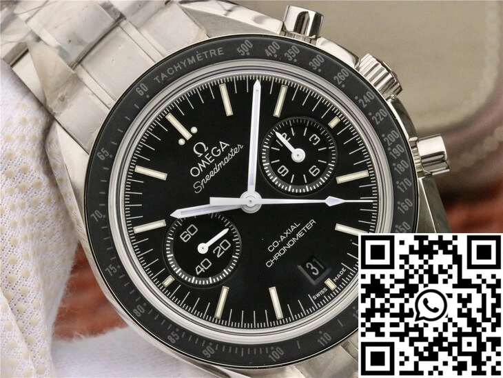 Sleek Omega Speedmaster 311.30.44.51.01.002 OM Factory Black Dial 444