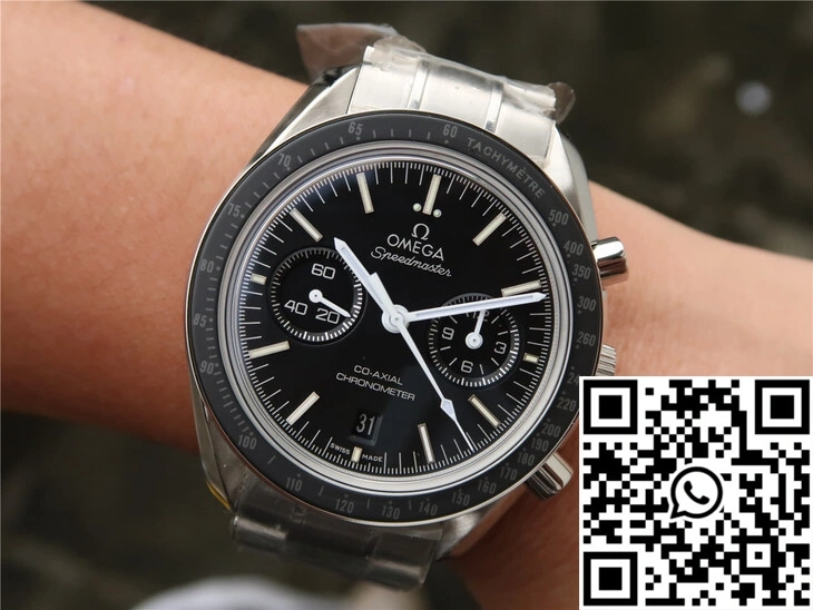 Sleek Omega Speedmaster 311.30.44.51.01.002 OM Factory Black Dial 444