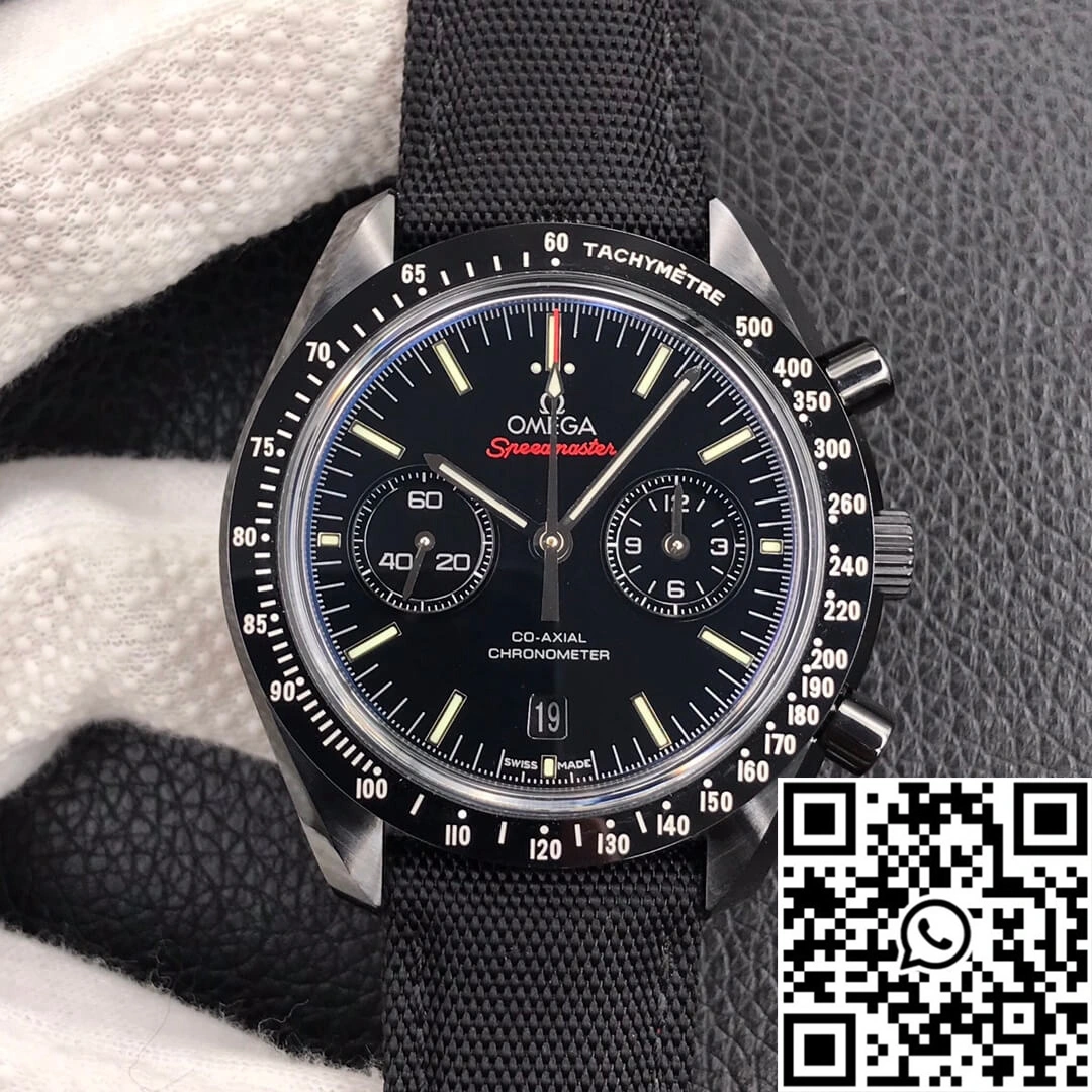 Effortless Omega Speedmaster 311.92.44.51.01.003 OM Factory V2 Dark Side Of The Moon Black 453