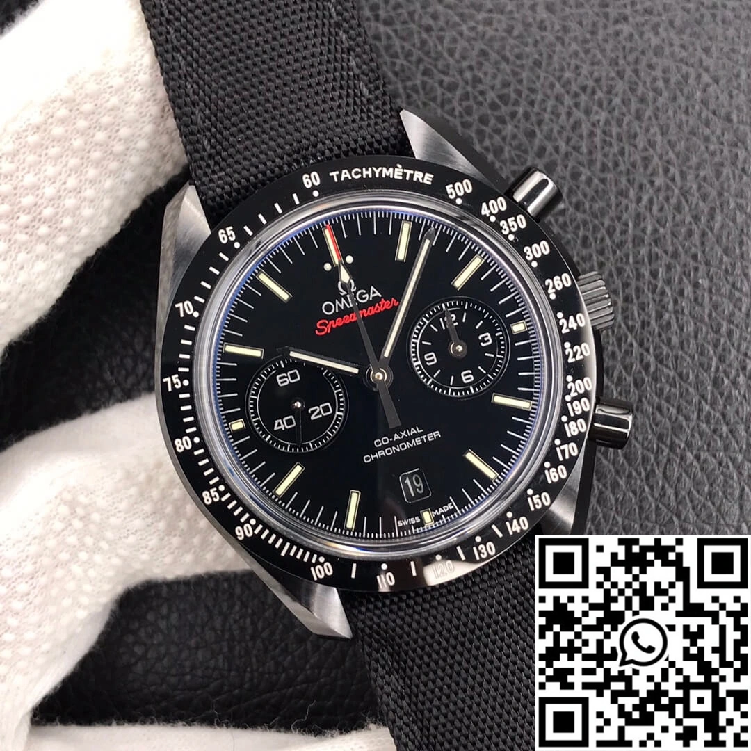 Effortless Omega Speedmaster 311.92.44.51.01.003 OM Factory V2 Dark Side Of The Moon Black 453