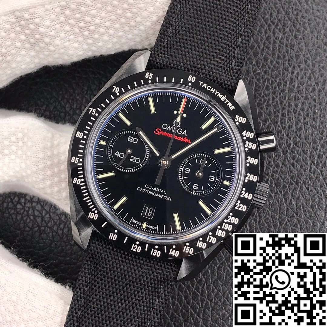 Effortless Omega Speedmaster 311.92.44.51.01.003 OM Factory V2 Dark Side Of The Moon Black 453