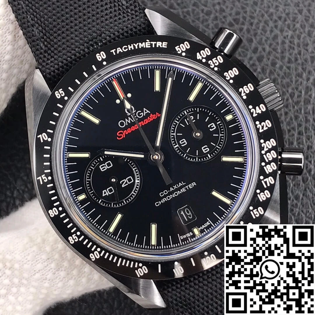 Effortless Omega Speedmaster 311.92.44.51.01.003 OM Factory V2 Dark Side Of The Moon Black 453