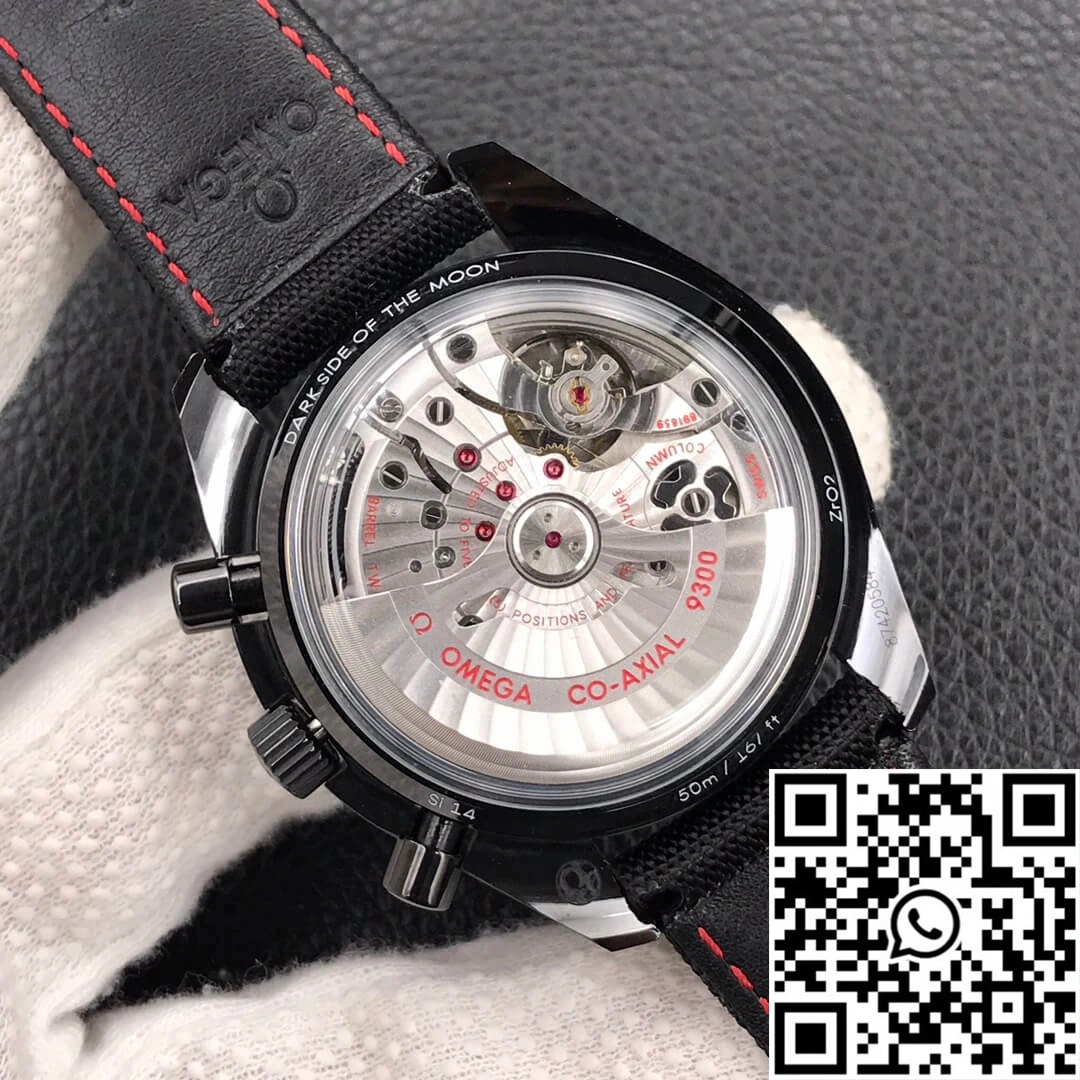 Effortless Omega Speedmaster 311.92.44.51.01.003 OM Factory V2 Dark Side Of The Moon Black 453
