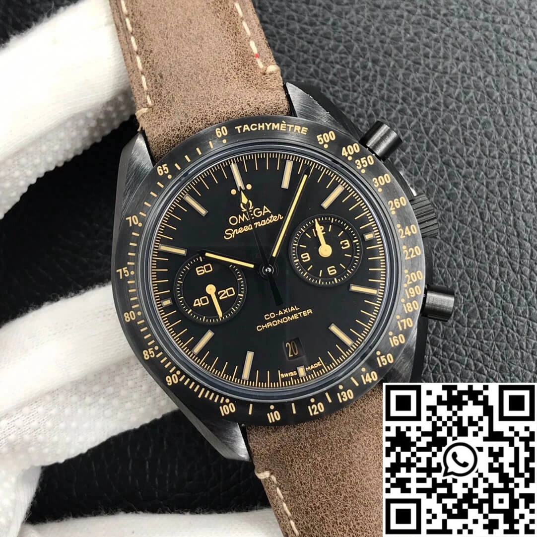 Seasonal Omega Speedmaster 311.92.44.51.01.006 OM Factory V2 Dark Side Of The Moon Black 462