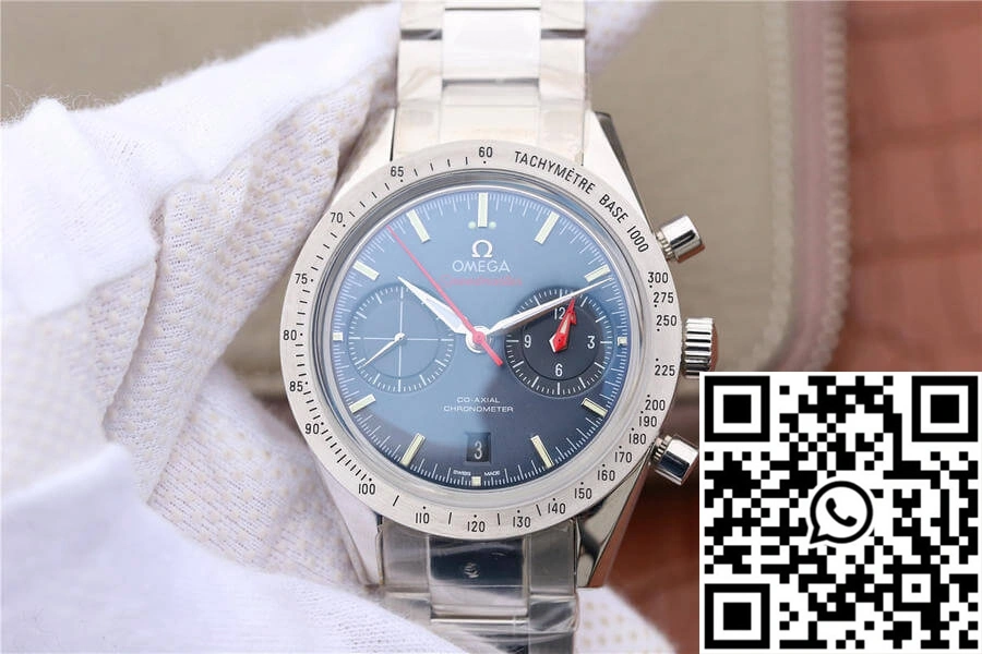 Upgraded Omega Speedmaster 331.10.42.51.03.001 OM Factory Blue Dial 461