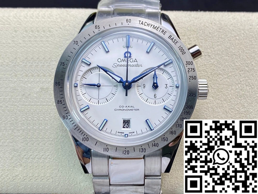 Omega Speedmaster 331.90.42.51.04.001 OM Factory White Dial Contemporary 465