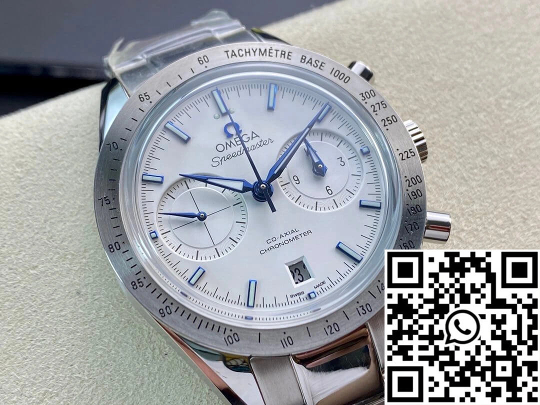 Omega Speedmaster 331.90.42.51.04.001 OM Factory White Dial Contemporary 465