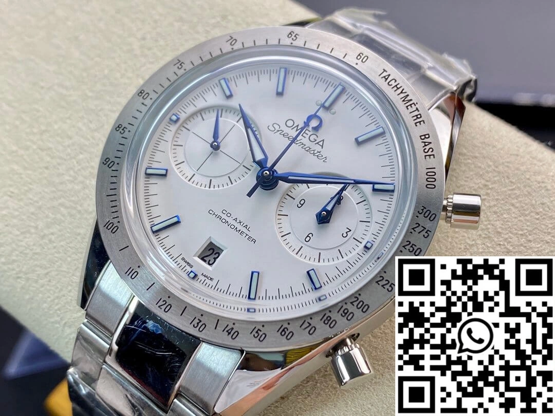 Omega Speedmaster 331.90.42.51.04.001 OM Factory White Dial Contemporary 465