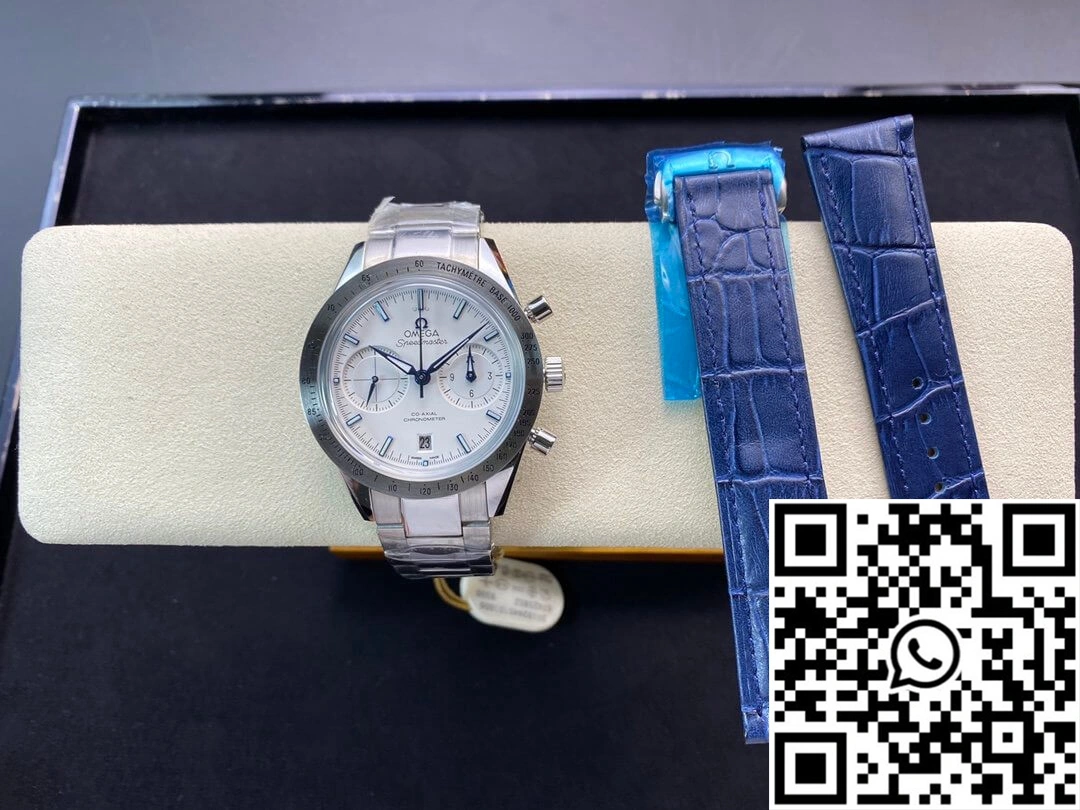 Omega Speedmaster 331.90.42.51.04.001 OM Factory White Dial Contemporary 465
