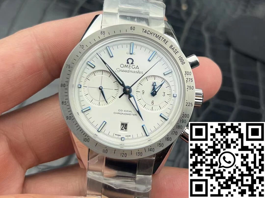Omega Speedmaster 331.90.42.51.04.001 OM Factory White Dial Contemporary 465