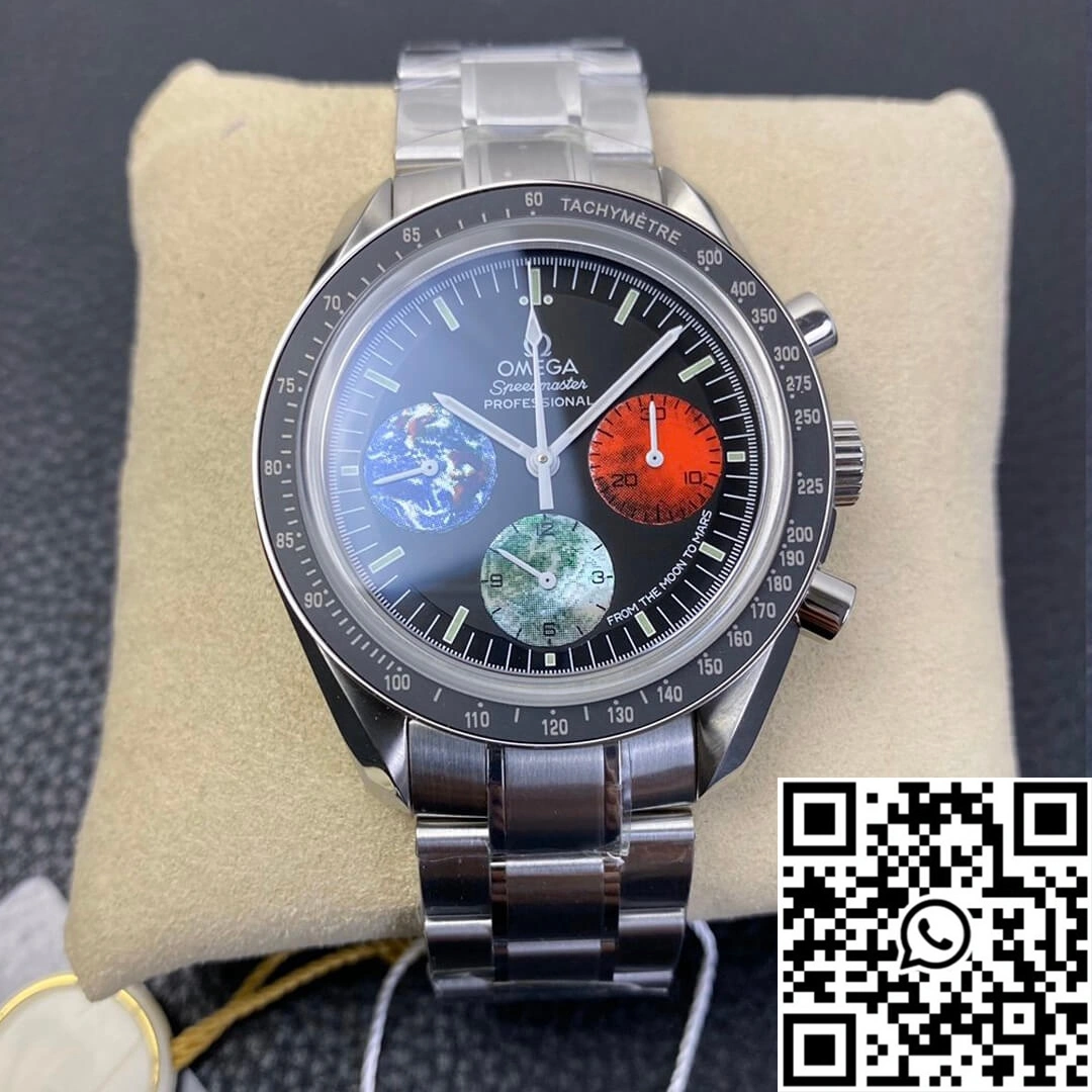 Durable Omega Speedmaster 3577.50.00 OM Factory Black Dial 468