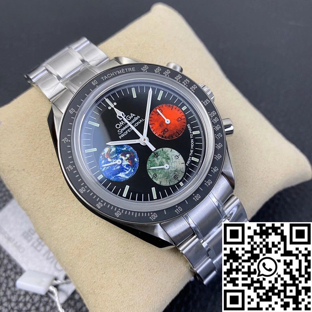 Durable Omega Speedmaster 3577.50.00 OM Factory Black Dial 468