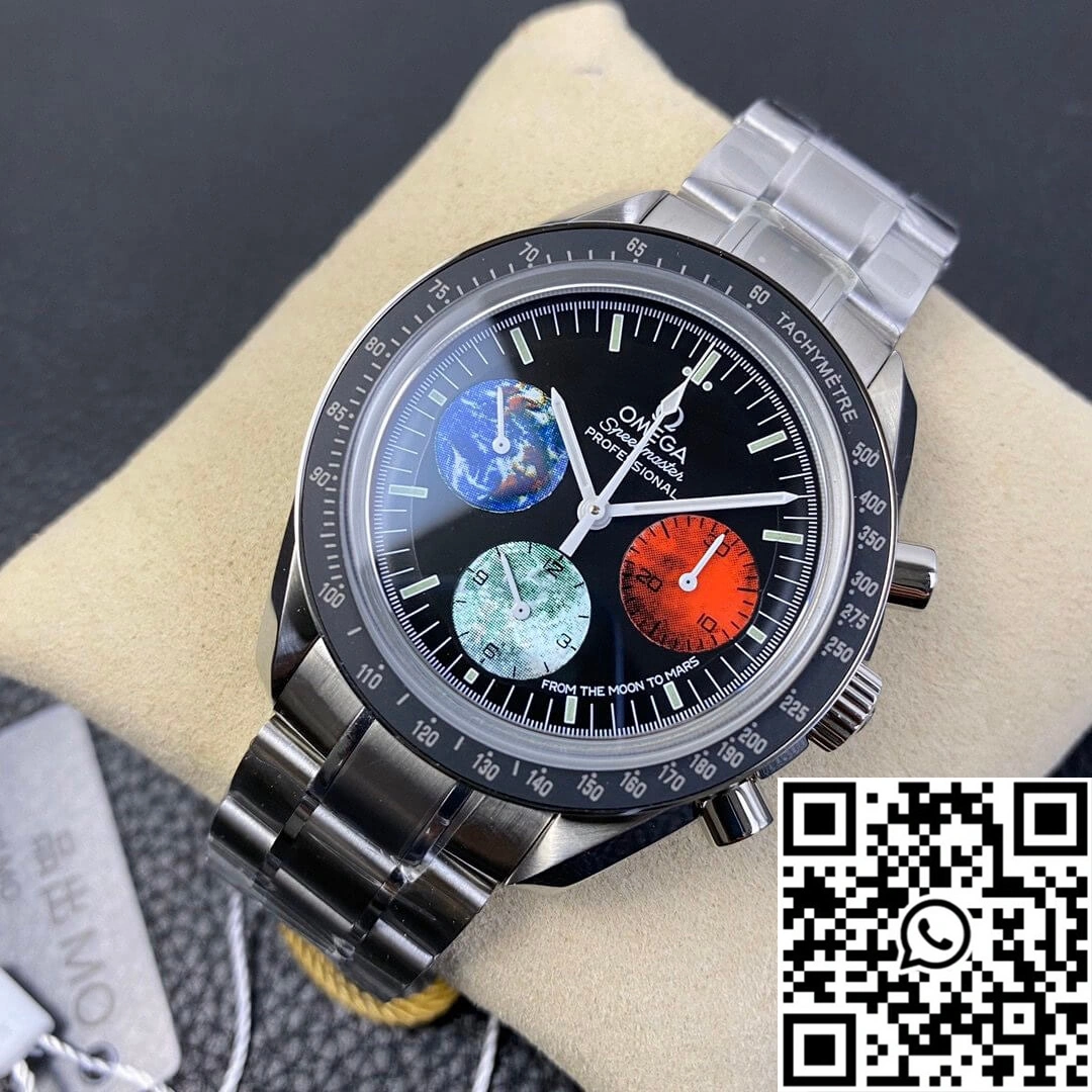 Durable Omega Speedmaster 3577.50.00 OM Factory Black Dial 468