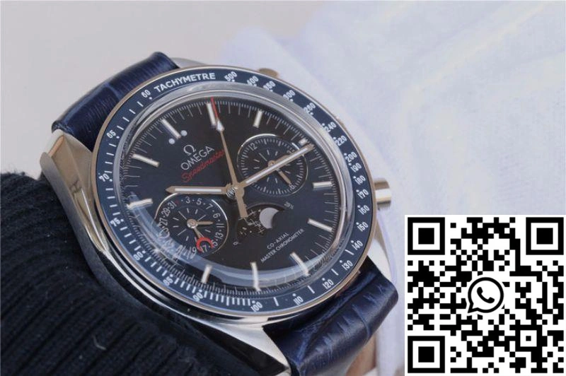 Stylish Omega Speedmaster 44.25MM 304.33.44.52.03.001 BF Factory Blue Dial 457