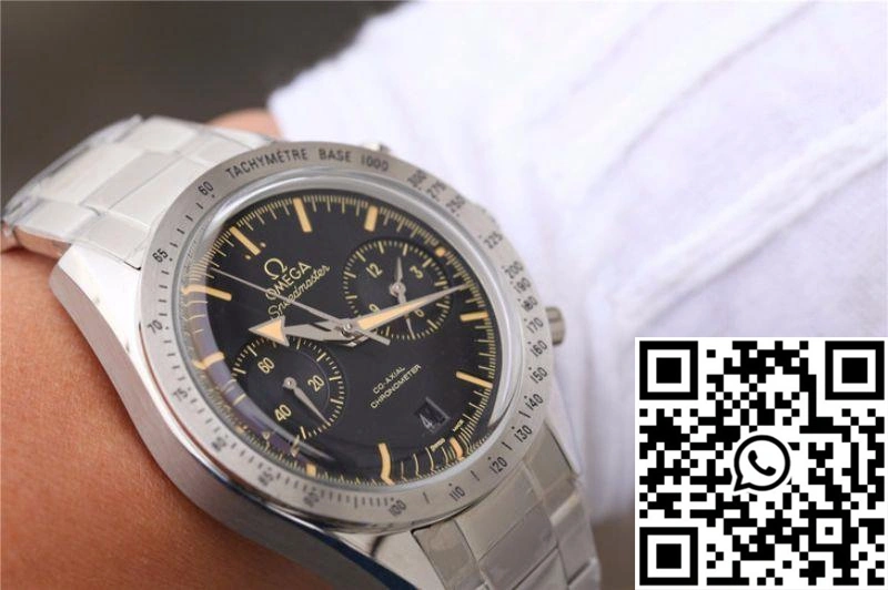Omega Speedmaster 57 Co-Axial Chronograph 331.10.42.51.01.002 OM Factory Black Dial Comfortable 456