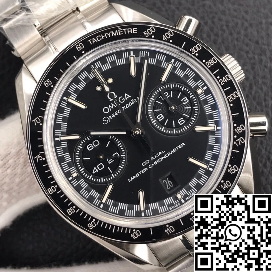 Elegant Omega Speedmaster Racing Chronograph 329.30.44.51.01.001 OM Factory Black Dial 451
