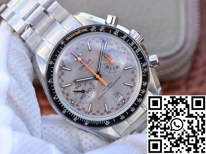 Omega Speedmaster Racing Master Chronograph 44.25MM 329.30.44.51.06.001 OM Factory Grey Dial WaterResistant 448