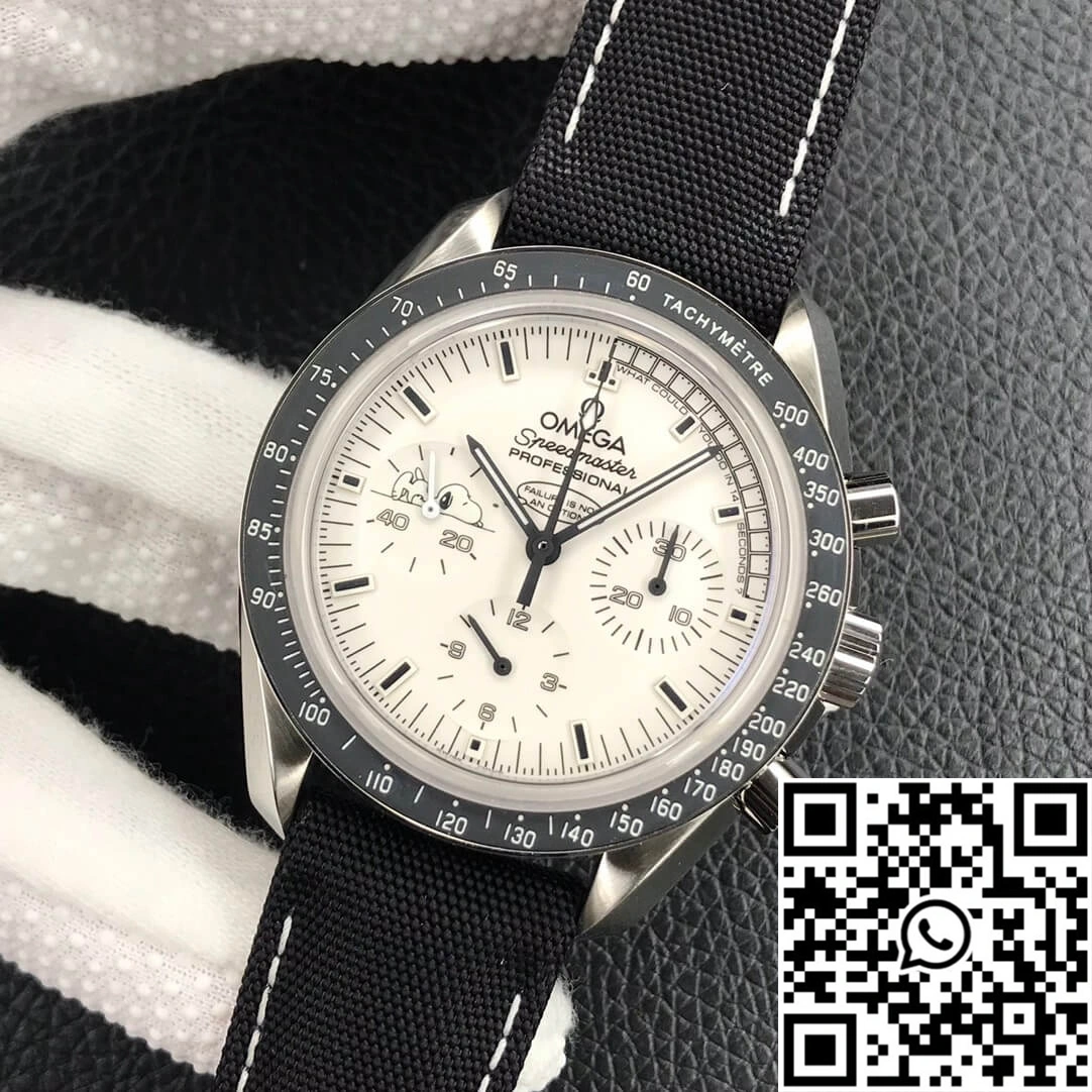 Omega Speedmaster Snoopy Award 311.32.42.30.04.003 OM Factory V2 White Dial Packable 455