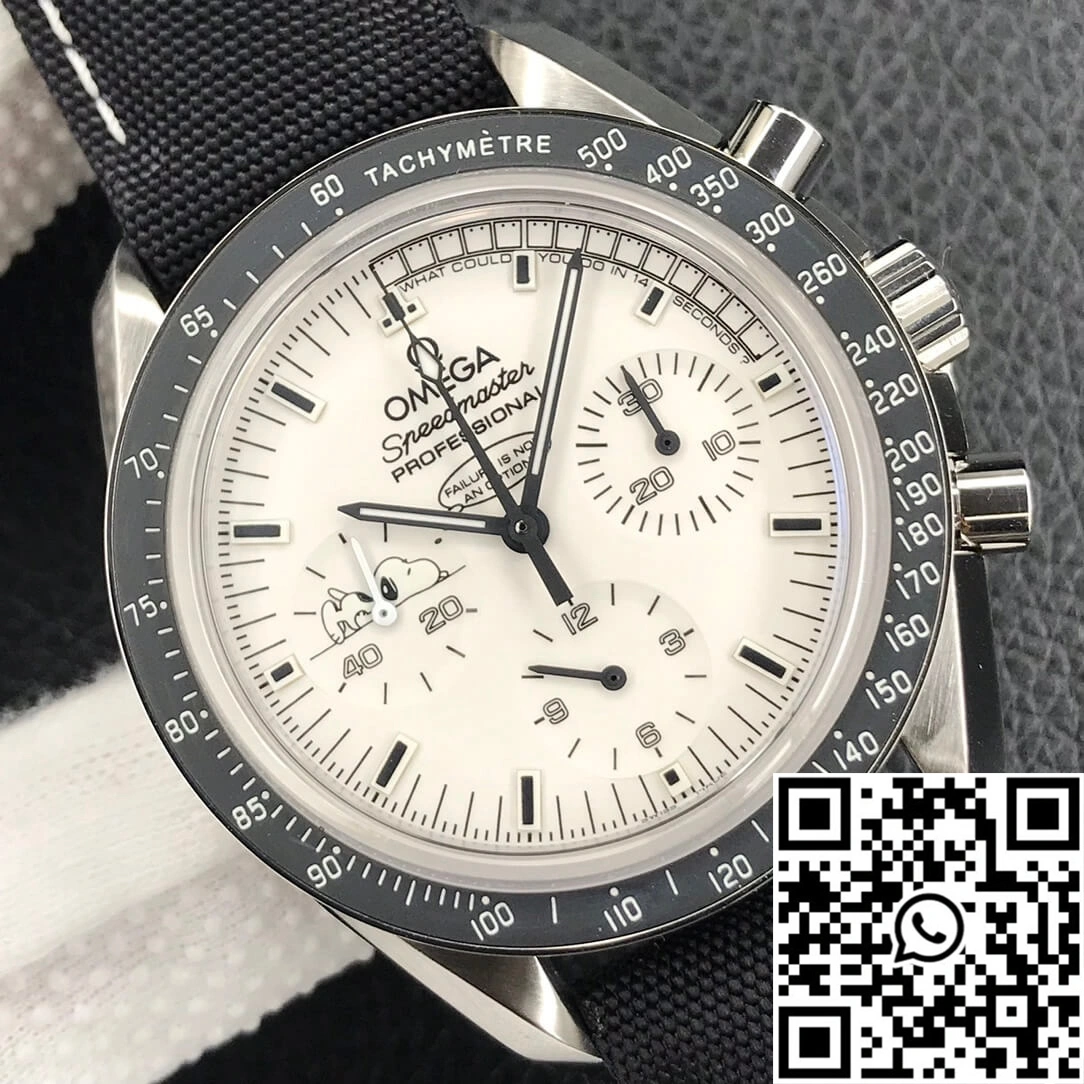 Omega Speedmaster Snoopy Award 311.32.42.30.04.003 OM Factory V2 White Dial Packable 455